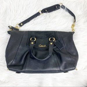 Coach  black hobo shoulder bag black sequin